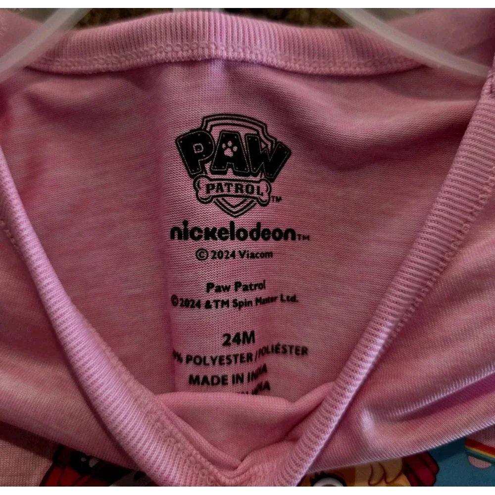 Paw Patrol Kids Clothes Set Girls. Size 18 And 24 Months. Brand  New